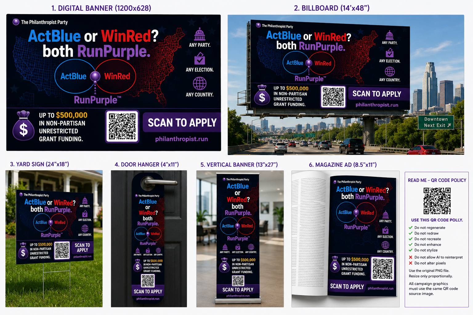 D3 ActBlue / WinRed